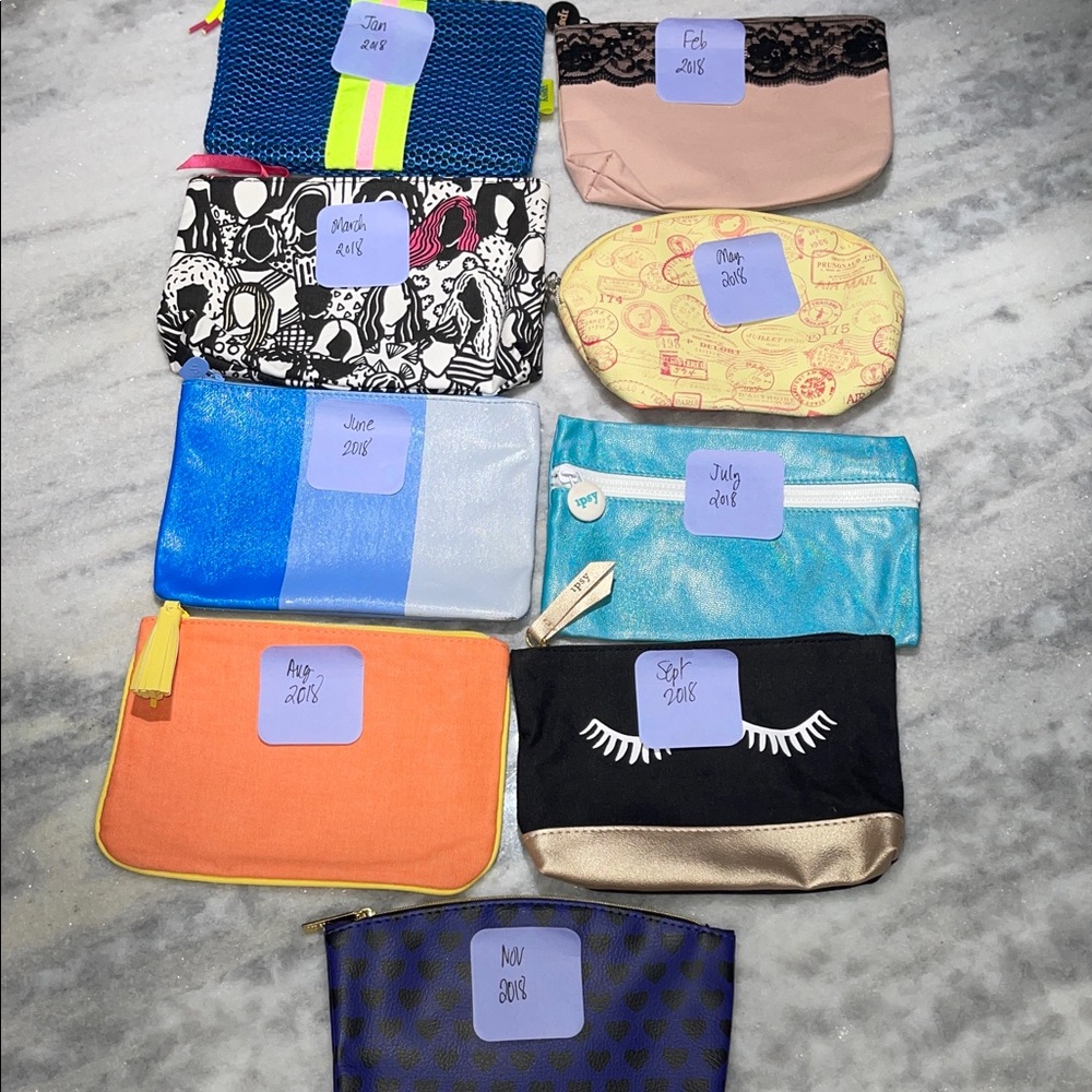 Ipsy 2018 9pc bag set